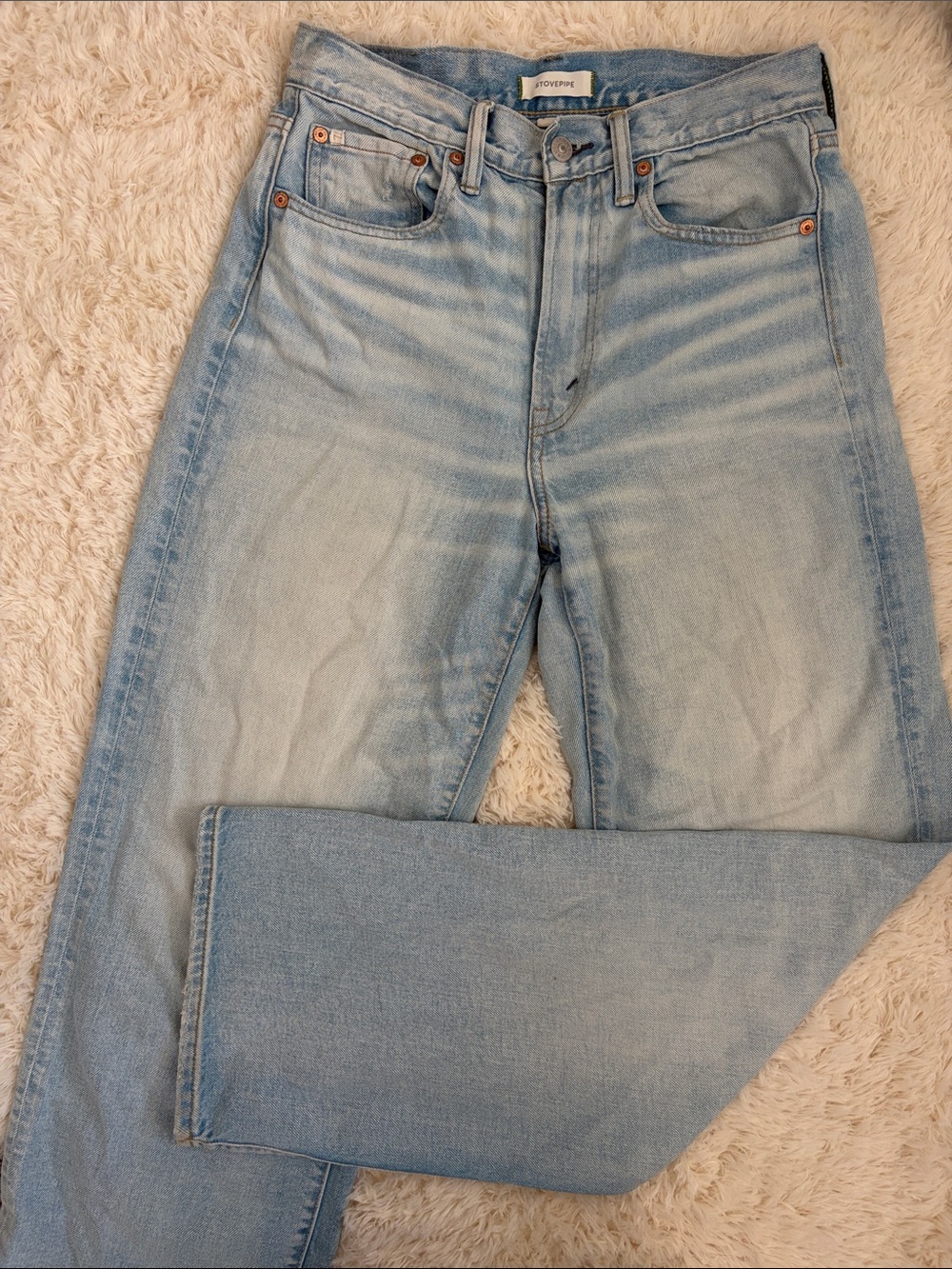 AE- Stovepipe Light Wash Women’s Jeans